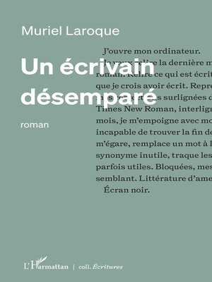 cover image of Un écrivain désemparé